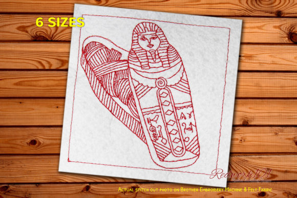 Ancient Mummy in a Sarcophagus