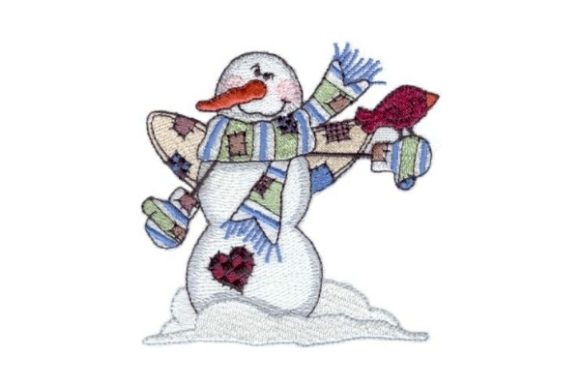 Angelic Snowman Bertie: An Embroidery Designer's Review