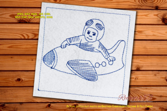 Baby Pilot Lineart Design: A Designer's Review for Boutique Sweatshirts