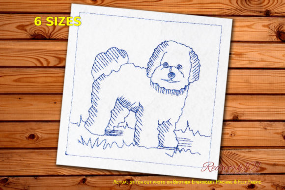 Bichon Frise Dog Redwork – First Look and Real-World Use