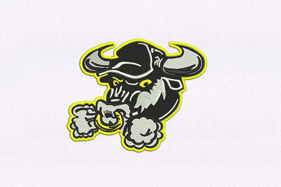 Cap Wearing Bull: Booth-Ready Embroidery Review