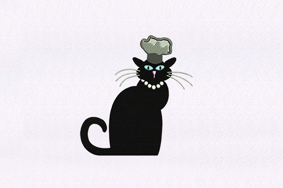 Cat Playing Chef Embroidery Design: A Hands-On Review