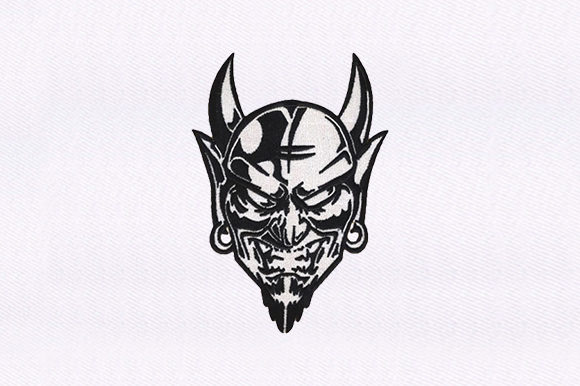 Devil Mask Design: Business Embroidery Review