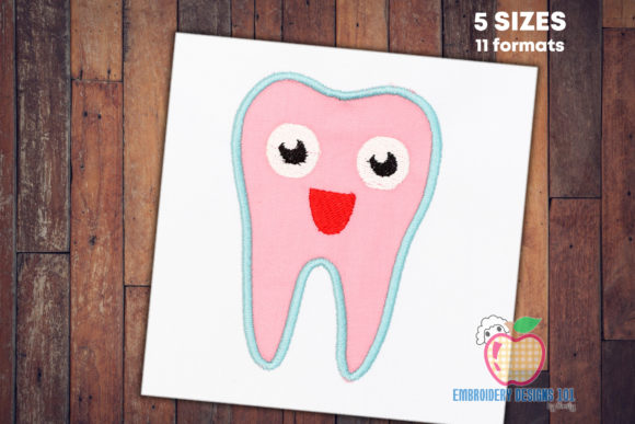 Happy Tooth Applique: A Sweatshirt Designer's Review