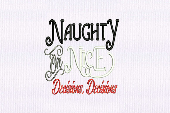 Naughty Nice Decision: Craft Fair Embroidery Review
