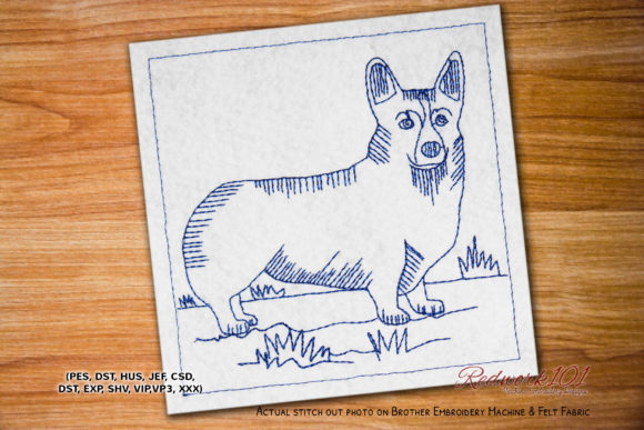 Pembroke Welsh Corgi Redwork Review