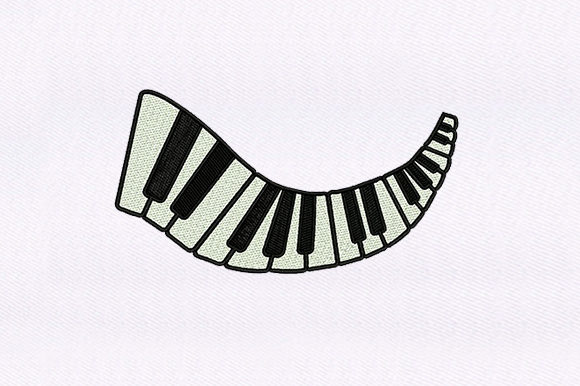 Piano Keys Design: A Business-First Embroidery Review