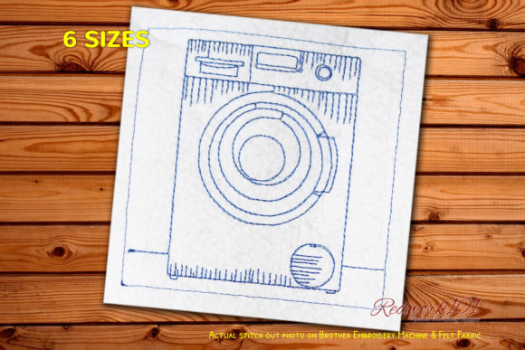 Washing Machine Bluework: An Embroidery Designer's Review