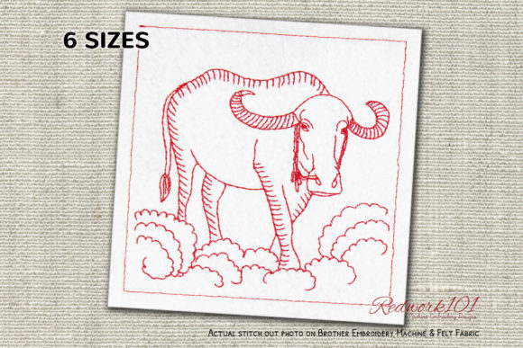 Water Buffalo Redwork: A Designer’s Review for Business Merch