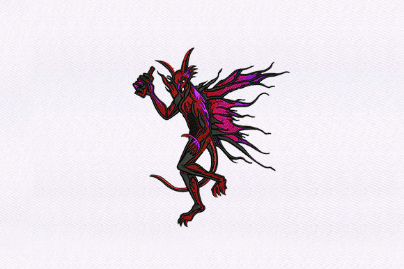 Winged Red Devil